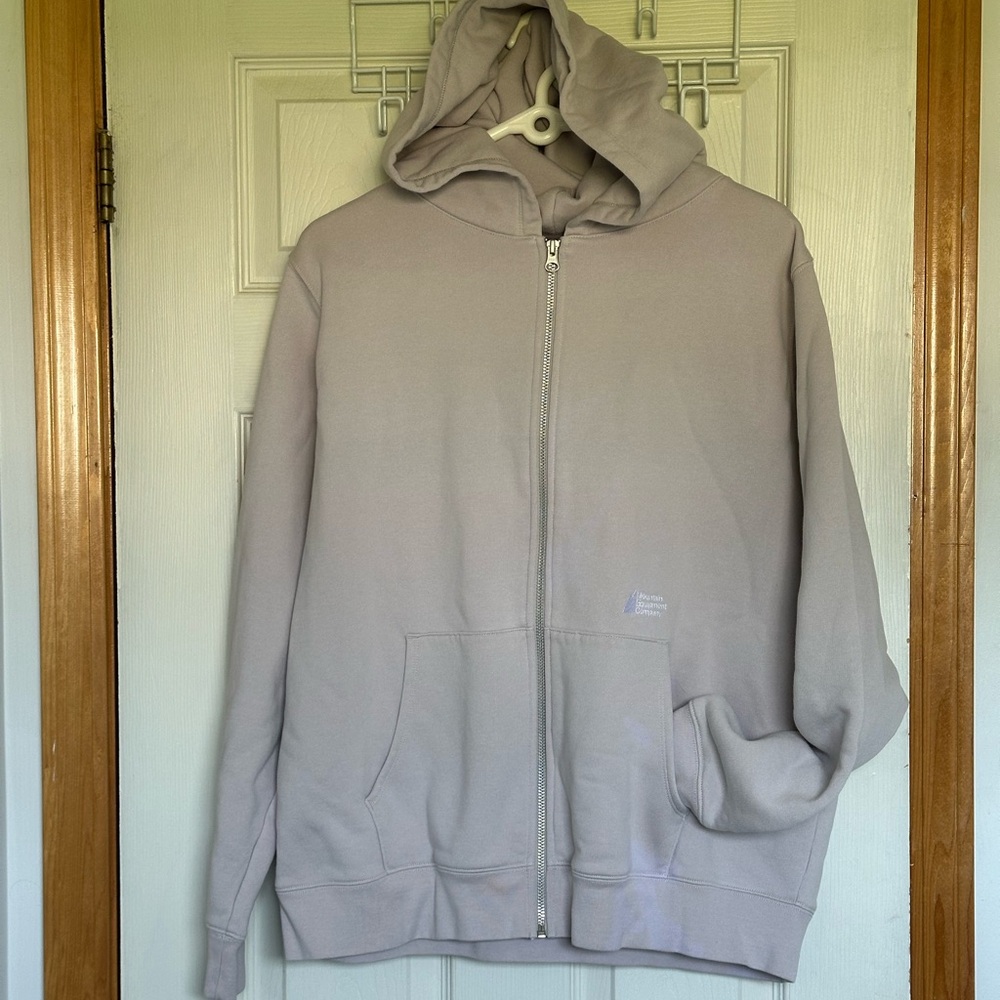 Pale Dusty Rose MEC Zip-Up Hoodie